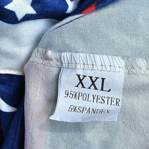 Women's XXL Stars & Stripes Tank Top. - Picture 3 of 3